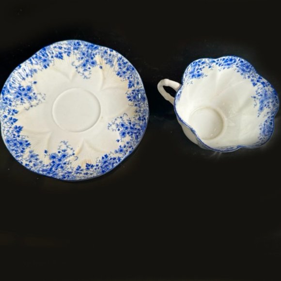 Shelley Vintage “Dainty Blue” Cup and Saucer. - Picture 3 of 5